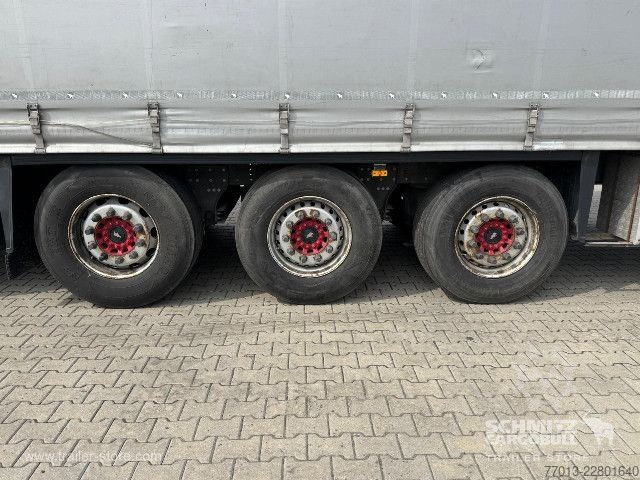 Brandalı açık yarı römork Schmitz Cargobull Curtainsider Standard