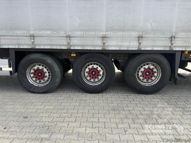 Brandalı açık yarı römork Schmitz Cargobull Curtainsider Standard