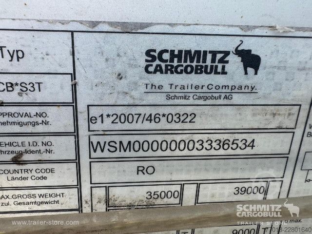 Brandalı açık yarı römork Schmitz Cargobull Curtainsider Standard