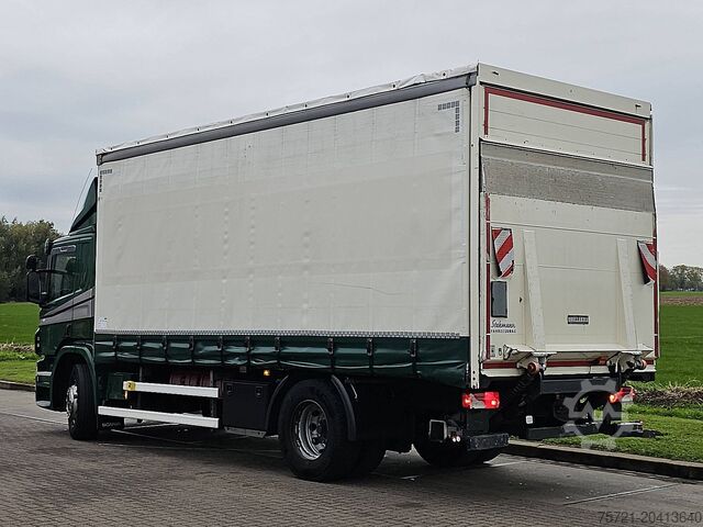 Sliding tarpaulin SCANIA P320 2,5 ton lift,EDSCHA