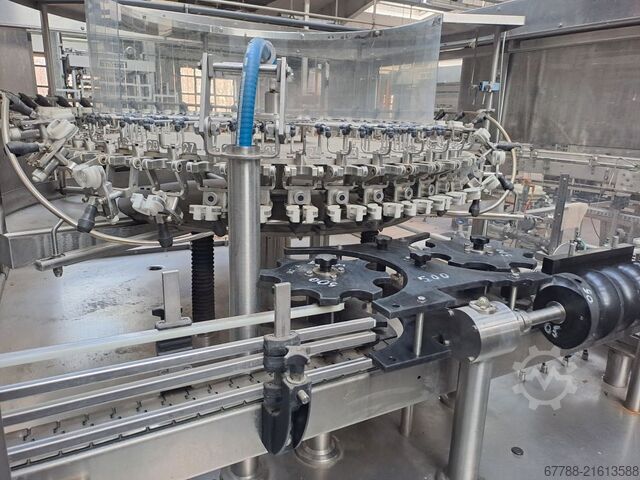 Rinsing of glass and PET bottles WAB ADV 8-40-110 RINSER 8.000 bph