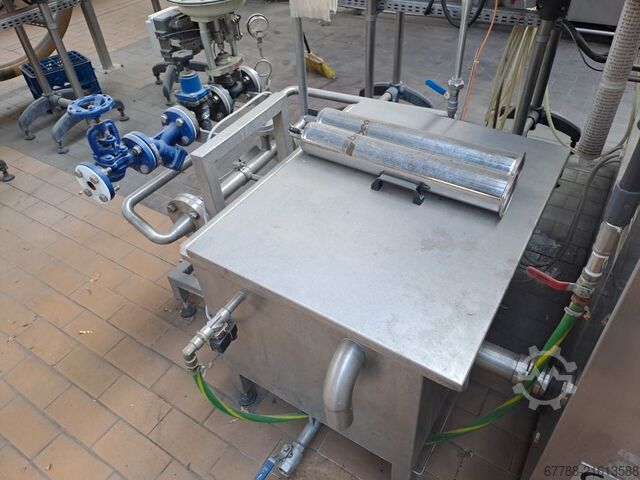 Rinsing of glass and PET bottles WAB ADV 8-40-110 RINSER 8.000 bph