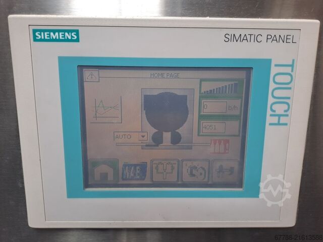 Rinsing of glass and PET bottles WAB ADV 8-40-110 RINSER 8.000 bph