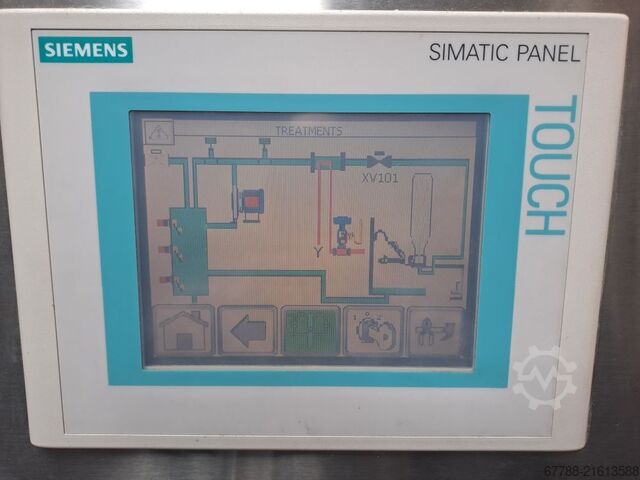 Rinsing of glass and PET bottles WAB ADV 8-40-110 RINSER 8.000 bph