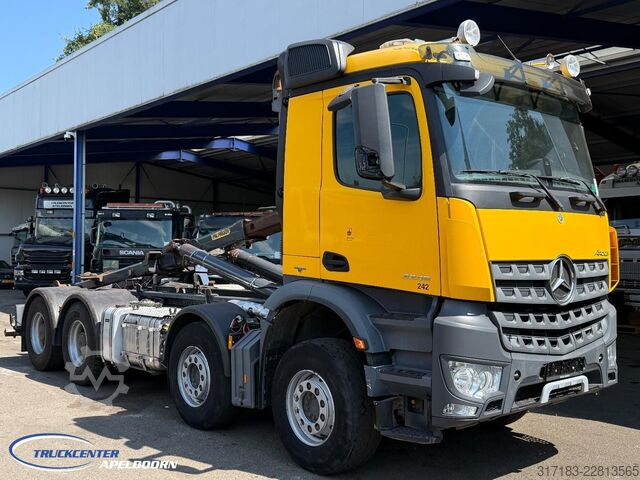 Hakenarmsystem Mercedes-Benz AROCS 3245 8x4 Reduction axles, Euro 6, Palift