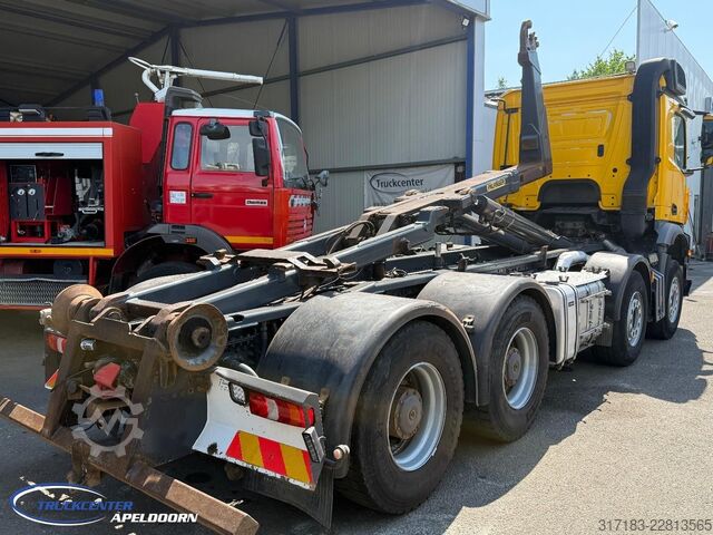 Hakenarmsystem Mercedes-Benz AROCS 3245 8x4 Reduction axles, Euro 6, Palift