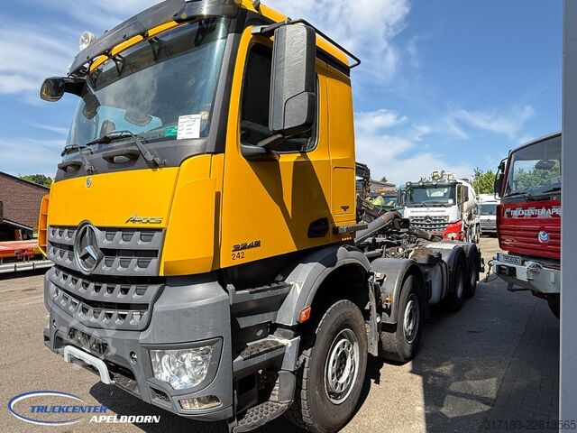 Hakenarmsystem Mercedes-Benz AROCS 3245 8x4 Reduction axles, Euro 6, Palift