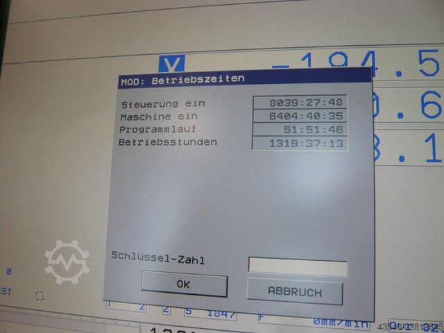 Fresadora Kunzmann WF 4/3  TNC 320