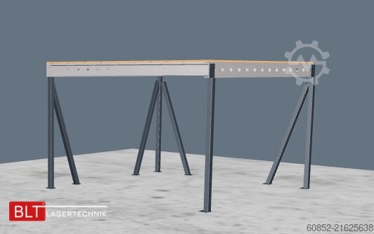 Skladišna platforma 5x5m Lagerbühne , Belastung : 500kg/qm Unterkante: 3m ,ca. 25qm , Systembühne