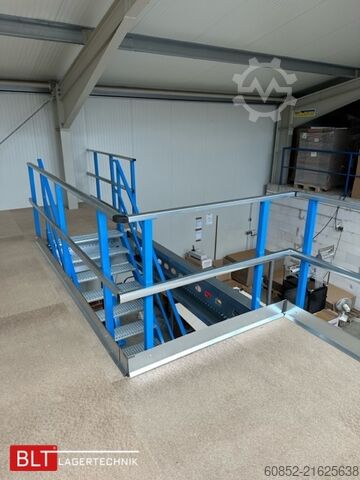 Skladišna platforma 5x5m Lagerbühne , Belastung : 500kg/qm Unterkante: 3m ,ca. 25qm , Systembühne