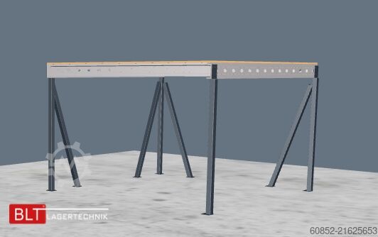 Skladišna platforma 5x5m Lagerbühne , Belastung : 500kg/qm Unterkante: 3m ,ca. 25qm , Systembühne