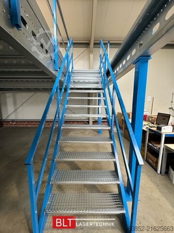 Skladišna platforma 10x15m Lagerbühne , Belastung : 500kg/qm Unterkante: 2,5m ,ca. 150qm Systembühne