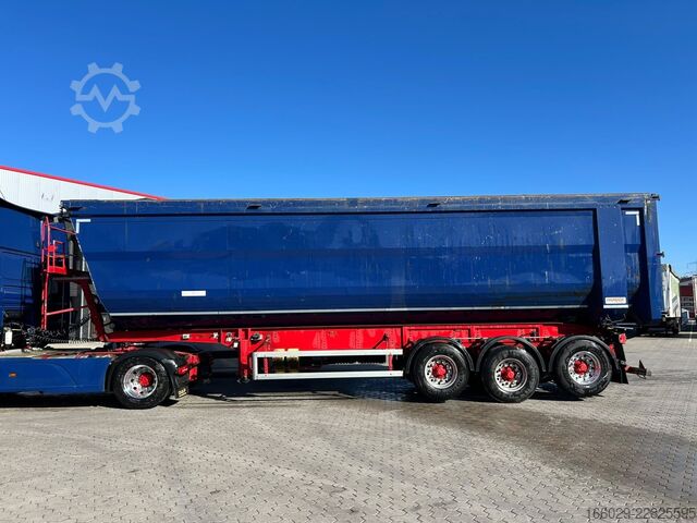 Semi-remorque benne KEMPF SKM 35/3 Stahlkippmulde 2 Liftachsen