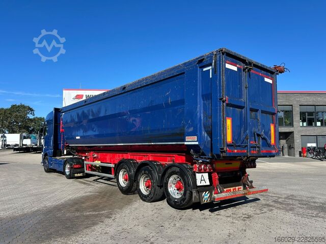 Semi-remorque benne KEMPF SKM 35/3 Stahlkippmulde 2 Liftachsen