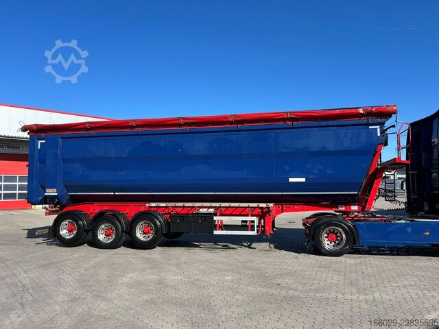 Semi-remorque benne KEMPF SKM 35/3 Stahlkippmulde 2 Liftachsen