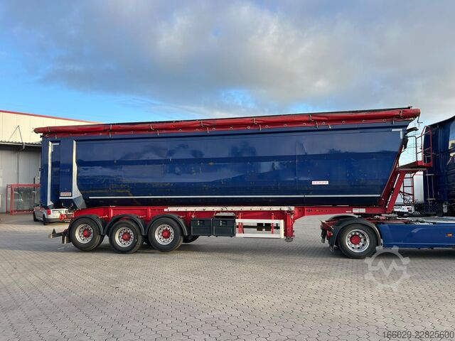 Kippers oplegger KEMPF SKM 35/3 Stahlkippmulde 2 Liftachsen