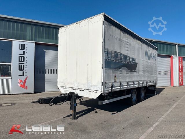 Rimorchio aperto con telone  Logemann Tandem Durchlade-optimal f. Fahrschule