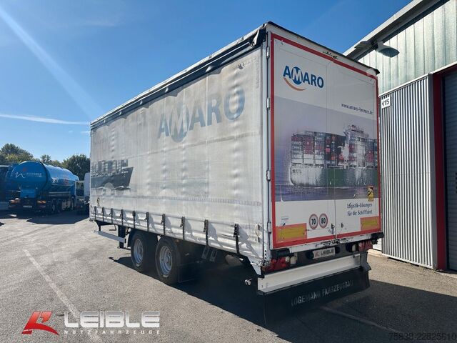 Rimorchio aperto con telone  Logemann Tandem Durchlade-optimal f. Fahrschule