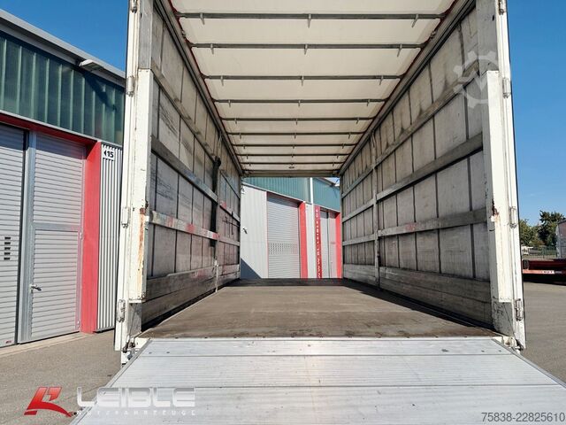 Rimorchio aperto con telone  Logemann Tandem Durchlade-optimal f. Fahrschule