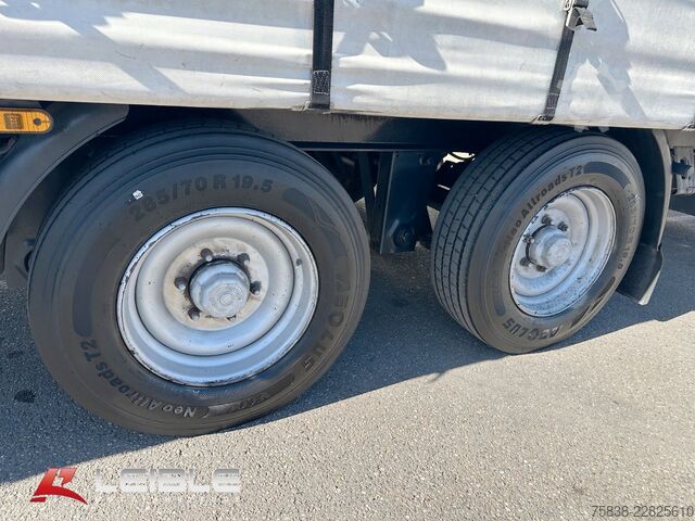 Rimorchio aperto con telone  Logemann Tandem Durchlade-optimal f. Fahrschule