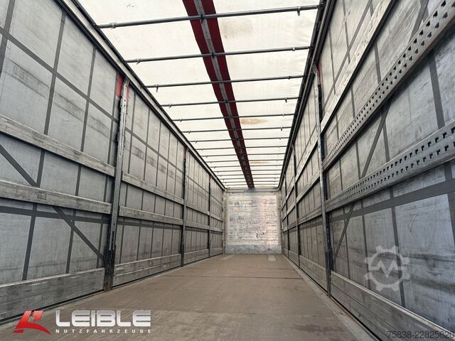 Semirimorchio con telone SCHMITZ CARGOBULL SCS Tautliner mit LBW / Ladebordwand Bär 2t