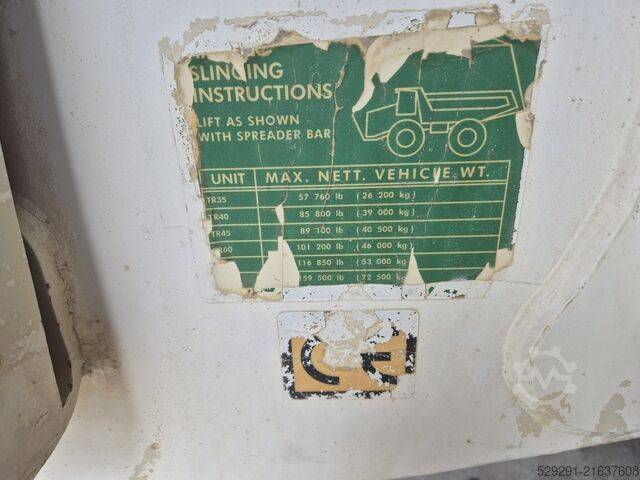 Dump truck Terex TR70