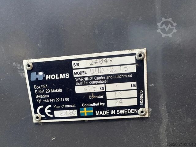 Lader Terex TL 160 +HOOGKIEPBAK+HYDRAULISCHE+VEEGBORSTEL