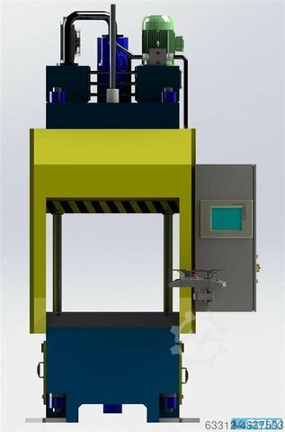Hydraulische pers Hidralmac 60 To Viersäulenpresse Tiefziehkissen