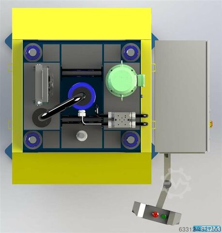 Hydraulische pers Hidralmac 60 To Viersäulenpresse Tiefziehkissen