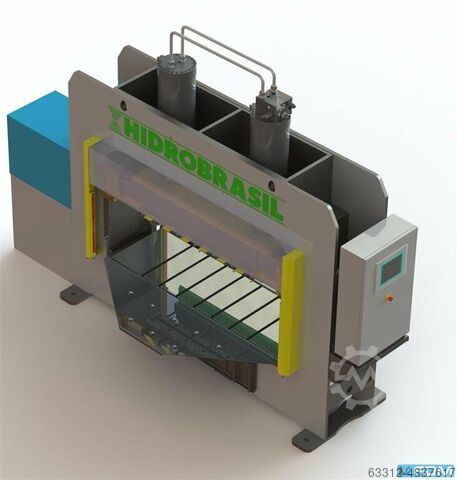 Hydraulische pers Calende 220 To Viersäulenpresse Auflagetisch
