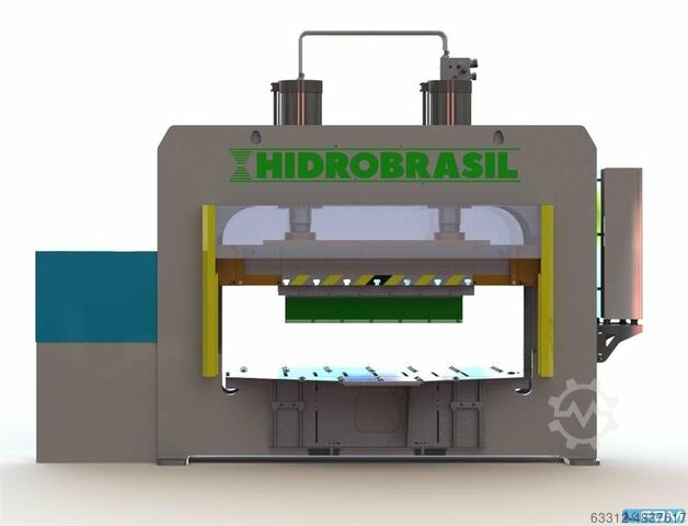 Hydraulische pers Calende 220 To Viersäulenpresse Auflagetisch
