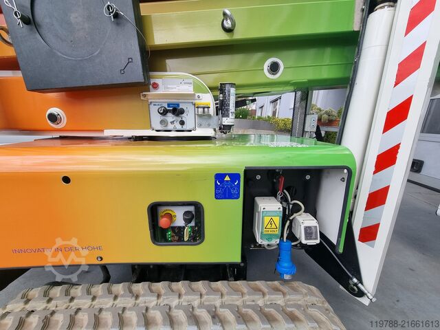 Mobile work platform Ruthmann Bluelift SA18 Bluelithium Unfall