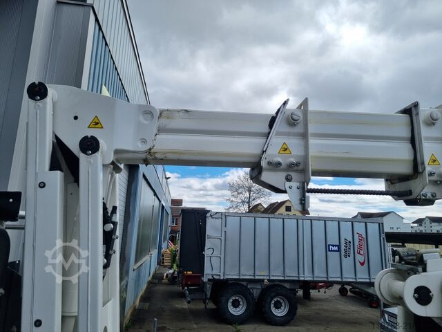 Mobile work platform Ruthmann Bluelift SA18 Bluelithium Unfall