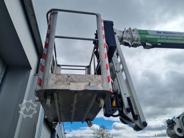 Mobile work platform Ruthmann Bluelift SA18 Bluelithium Unfall