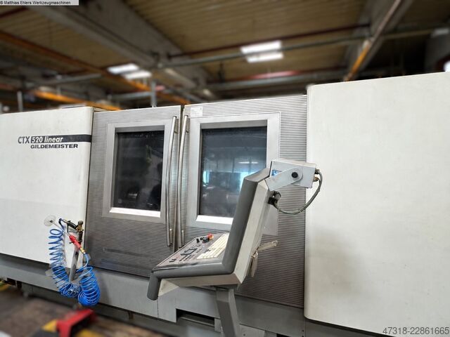 Torno CNC GILDEMEISTER CTX 520 linear