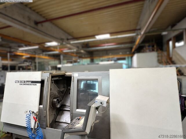 Torno CNC GILDEMEISTER CTX 520 linear