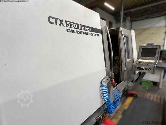 Torno CNC GILDEMEISTER CTX 520 linear