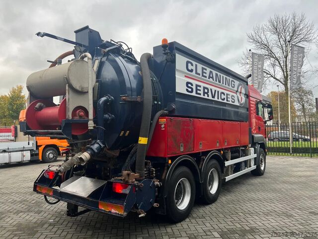 Όχημα αναρρόφησης MAN TGS 33.360 6x4 Wicom Vacüm and high pressure tr...
