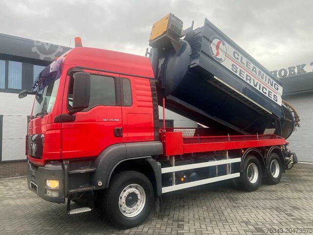 Όχημα αναρρόφησης MAN TGS 33.360 6x4 Wicom Vacüm and high pressure tr...