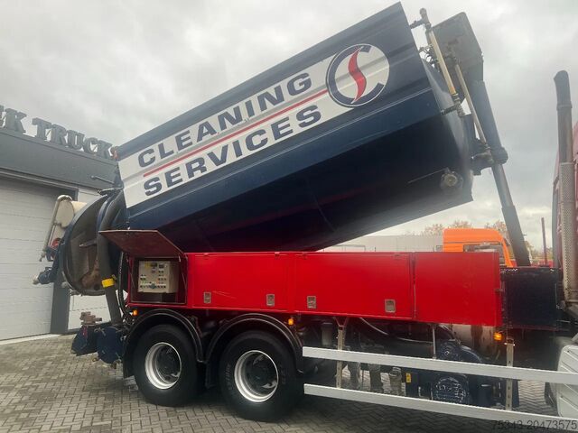 Όχημα αναρρόφησης MAN TGS 33.360 6x4 Wicom Vacüm and high pressure tr...