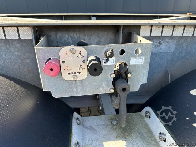 Transport af containere Van Hool 3-ASSIGE OPLEGGER 20FT/30FT ADR CHASSIS / galva...