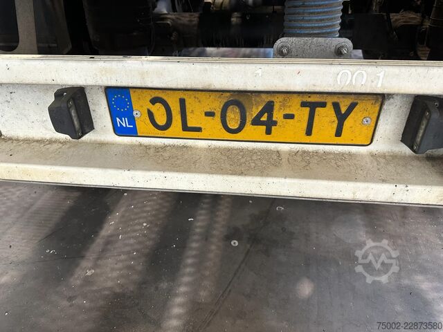 Transport af containere Van Hool 3-ASSIGE OPLEGGER 20FT/30FT ADR CHASSIS / galva...