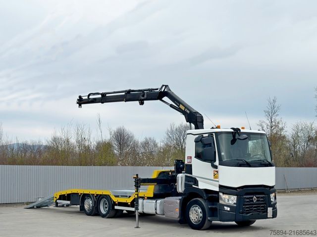 Wrecker RENAULT T 380 * Abschleppwagen 7,50m* KRAN/FUNK* TOP