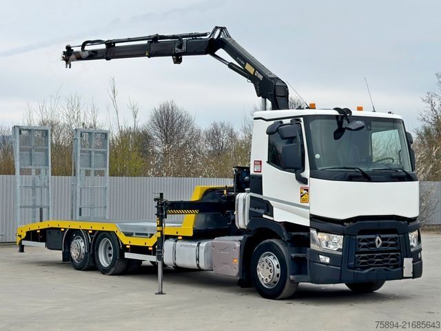 Wrecker RENAULT T 380 * Abschleppwagen 7,50m* KRAN/FUNK* TOP