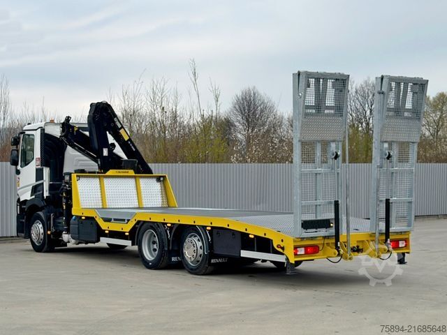 Truck mounted crane RENAULT T 380 * Abschleppwagen 7,50m* KRAN/FUNK * TOP
