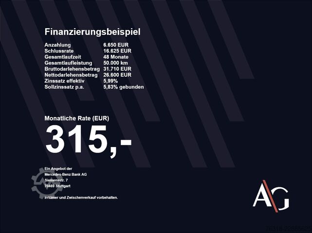 Samochód dostawczy z plandeką Mercedes-Benz Sprinter 215CDI Pritsche Plane DOKA kurz MBUX