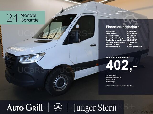Kamper ciężarowy Mercedes-Benz Sprinter 317 CDI Kasten  XL 9Gtr MBUX Totwi 3SI