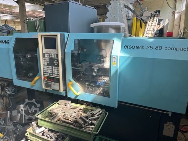 Machine de moulage par injection Demag Ergotech Compact 250-80