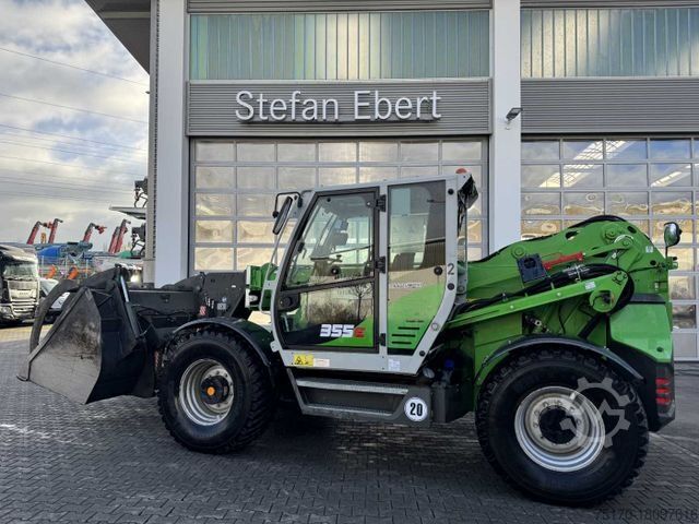 Φορτωτής με ελαστικά SENNEBOGEN 355 E / Greifschaufel / nur 2.260h!
