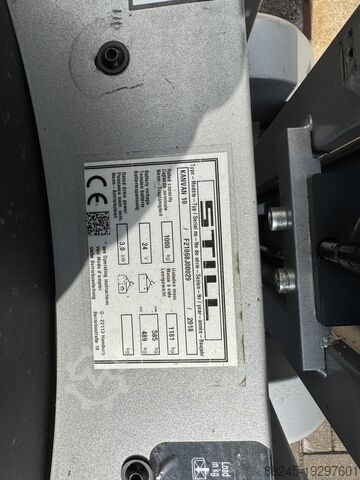 VS-22217 Ride-on stacker order picker Kanvan 2.176mm year 2018 KANVAN Kanvan 10